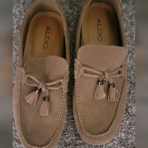 Aldo Tan suede loafers